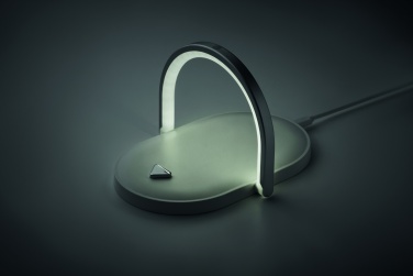 Logo trade promotional items picture of: Light and wireless charger 10W